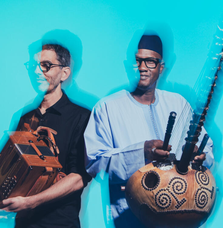 photo of Ablaye Cissoko & Cyrille Brotto